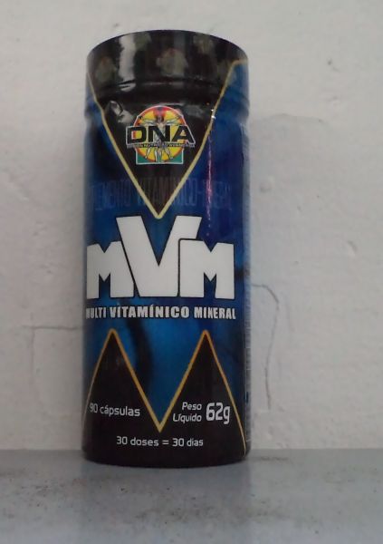 MVM POLIVITAMÍNICO DNA 180 CAPS 2 FRASCOS.